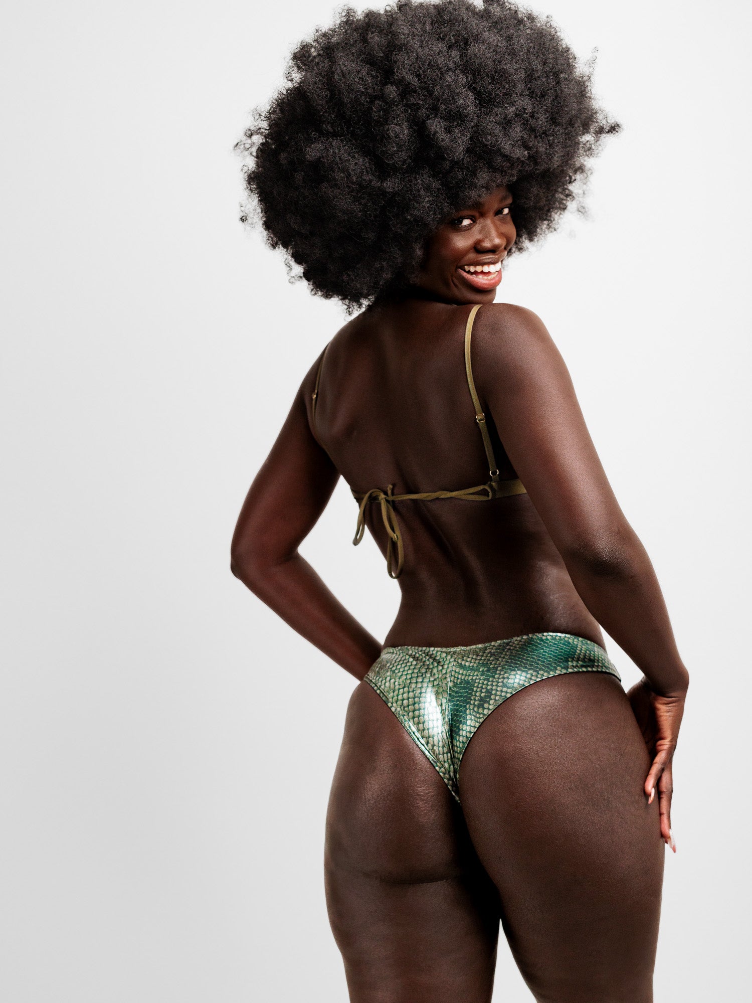 Wangi Brésilien Métallique Croco (crocodile)